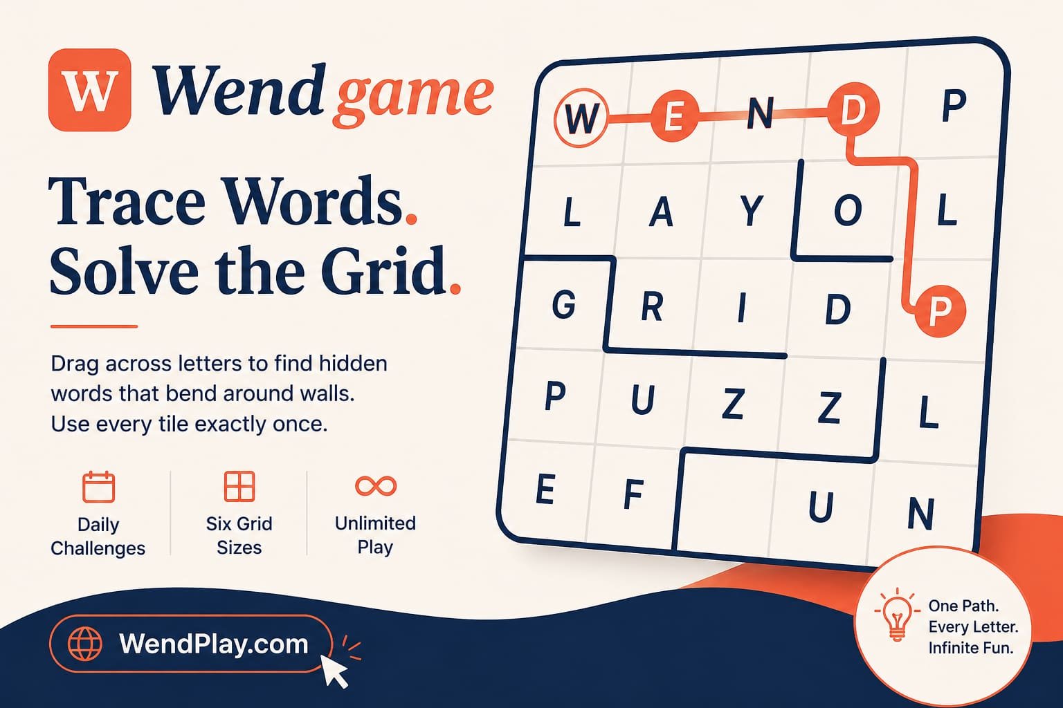 Wend Practice Mode — 300+ Free LinkedIn Wend Puzzles | Wend Game